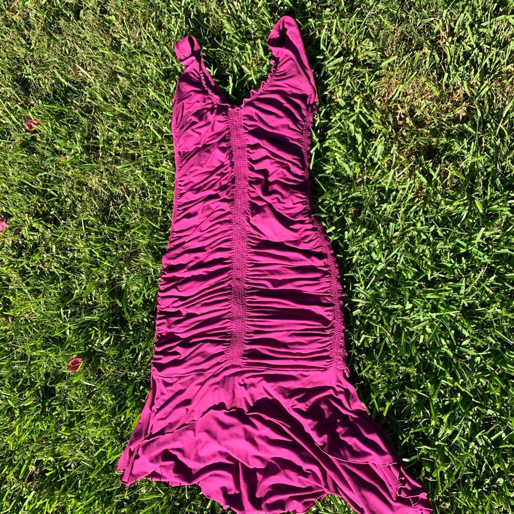 Fuchsia Mermaid dress